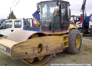 Rulo Caterpillar, modelo CS663E, año 2003, 6270 horas