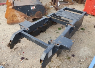Soporte para montaje de grúa en cabeza tractora IVECO.