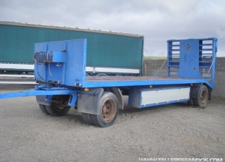 Trailer for truck, make Leciñena, two axels, 9.3m, 18tn.