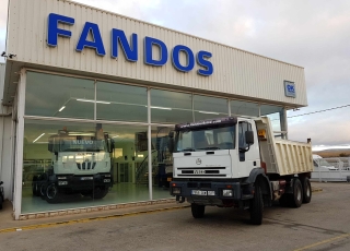 Tipper truck IVECO MP380E42W 6x6.