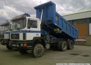 Camión usado MAN 26.322, 6x6, manual del año 1993