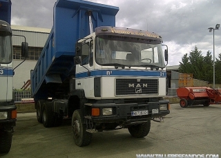 Camión usado MAN 26.322, 6x6, manual del año 1993