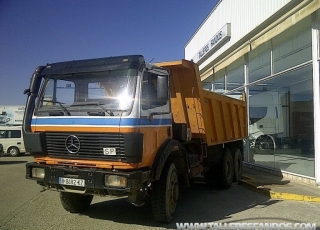 Tipper trucks Mercedes 2629AK, 6x6, year 1989