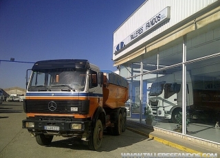 Tipper truck Mercedes 2635AK, 6x6, year 1991