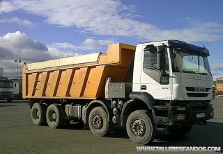 Tipper truck IVECO AD410T41