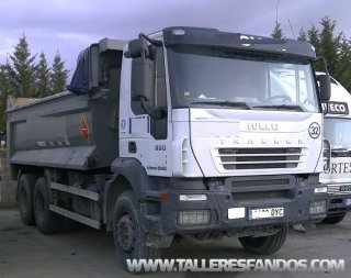 Tipper truck IVECO AD380T35 6x4