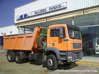 Tipper truck MAN TGA 360 6x4