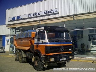 Tipper truck Mercedes 2635AK 6x6