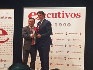 premio EJECUTIVOS DEL AÑO DE ARAGON en la categoría de Estrategia Empresarial