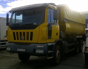 Entrega de dumper de ocasión  Iveco ASTRA HD8 64.36