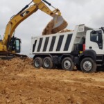 ASTRA HD9 86.50 trabajando en preparación de parcela para nave logística en la zona centro de España.